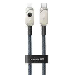 Кабель для быстрой зарядки Baseus USB-C/Lightning, 20 Вт, 1 м (темно-синий) цена и информация | Borofone 43757-uniw | kaup24.ee
