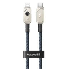 Кабель для быстрой зарядки Baseus USB-C/Lightning, 20 Вт, 2 м (темно-синий) цена и информация | Кабели для телефонов | kaup24.ee