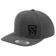 Кепка Rock Machine Snapback, темно серая цена и информация | Мужские шарфы, шапки, перчатки | kaup24.ee