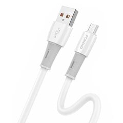 Кабель Foneng X86 3A USB-Lightning, 1.2 м (белый) цена и информация | Borofone 43757-uniw | kaup24.ee