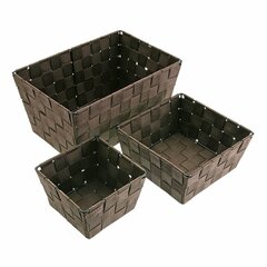 Versa Punutud korv, 14 x 9 x 14 cm цена и информация | Ящики для вещей | kaup24.ee