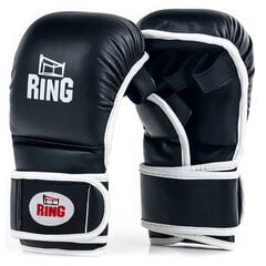 MMA kindad Ring Wave (RR-60) XXL, must hind ja info | Poksivarustus | kaup24.ee