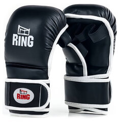 MMA kindad Ring Wave (RR-60), must hind ja info | Poksivarustus | kaup24.ee