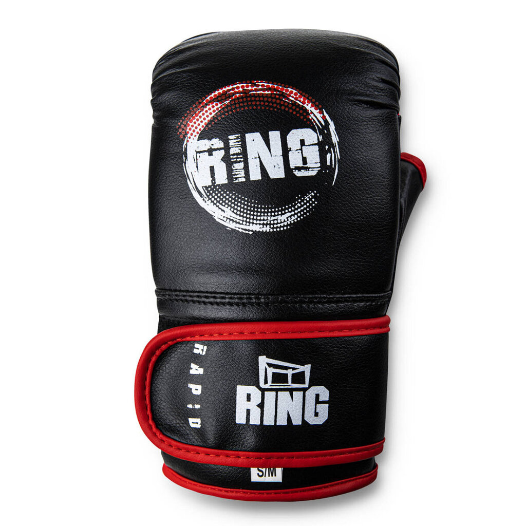 MMA kindad Ring Rapid (RR-45), must цена и информация | Poksivarustus | kaup24.ee