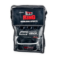 MMA kindad Ring Attack (RR-99), must hind ja info | Poksivarustus | kaup24.ee