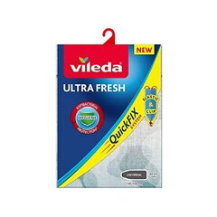 Чехол для гладильной доски Vileda 168989 Ultrafresh Quick Fix Серый (130 x 45 cm) цена и информация | Гладильные доски | kaup24.ee