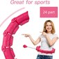 Masseeriv hularõngas Smart Hula Hoop HHP007, roosa цена и информация | Hularõngad | kaup24.ee