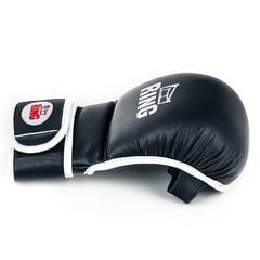 Перчатки MMA Ring Wave (RR-60) L, черные цена и информация | Боевые искусства | kaup24.ee