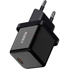 AUKEY PA-F5 OEM Minima Настенное зарядное устройство 1x USB-C Power Delivery 3.0 20 Вт цена и информация | Зарядные устройства для телефонов | kaup24.ee