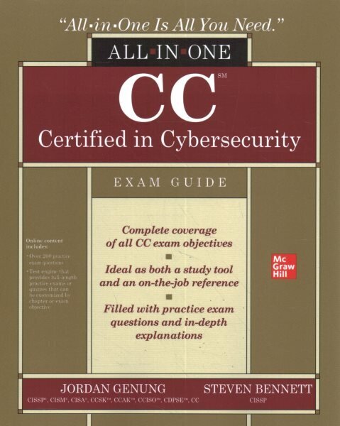 CC Certified in Cybersecurity All-in-One Exam Guide hind ja info | Majandusalased raamatud | kaup24.ee