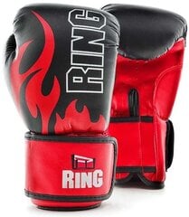 Poksikindad Ring Sport Fire, punane hind ja info | Poksivarustus | kaup24.ee