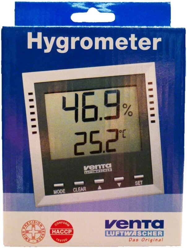 Digitaalne termo-hügromeeter Venta 6011000 цена и информация | Ilmajaamad, termomeetrid | kaup24.ee