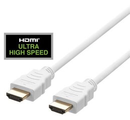 Deltaco, HDMI - HDMI, 1m hind ja info | Kaablid ja juhtmed | kaup24.ee