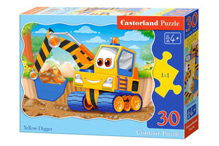 Пазл Castorland Yellow Digger Puzzle, 30 деталей цена и информация | Пазлы | kaup24.ee