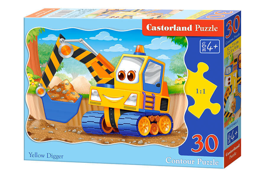 Pusle Castorland Yellow Digger, 30 tk цена и информация | Pusled | kaup24.ee