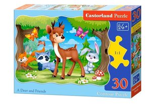 Pusle Castorland A Deer and Friends, 30 tk цена и информация | Пазлы | kaup24.ee