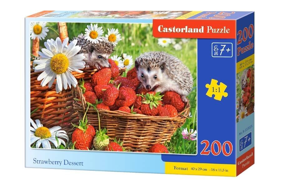 Pusle Castorland Strawberry Dessert, 200 tk hind ja info | Pusled | kaup24.ee