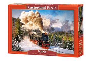 Pusle Castorland Steam Train, 1000 tk hind ja info | Pusled | kaup24.ee