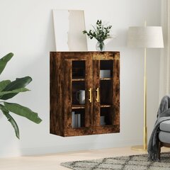 vidaXL seinakapp, suitsutatud tamm, 69,5 x 34 x 90 cm цена и информация | Шкафчики в гостиную | kaup24.ee