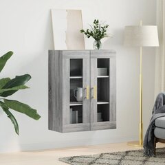 vidaXL seinakapp, hall Sonoma tamm, 69,5 x 34 x 90 cm цена и информация | Шкафчики в гостиную | kaup24.ee