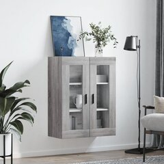 vidaXL seinakapp, hall Sonoma tamm, 69,5 x 34 x 90 cm цена и информация | Шкафчики в гостиную | kaup24.ee