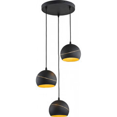 Rippvalgusti TK Lighting Yoda Black Orbit 2082 цена и информация | Потолочный светильник, 38 x 38 x 24 см | kaup24.ee