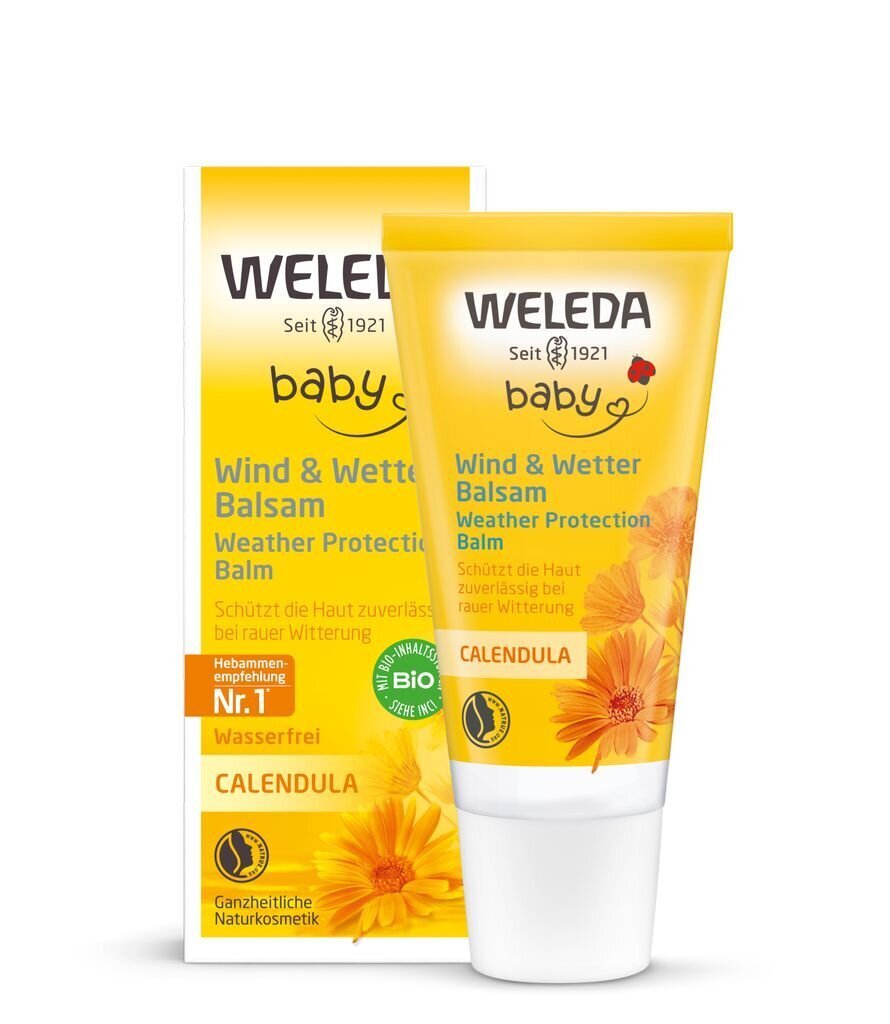 Saialille tuule- ja külmakaitsekreem Weleda Baby 30 ml hind ja info | Laste ja ema kosmeetika | kaup24.ee