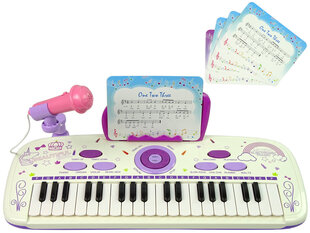 Elektriline klaver koos mikrofoniga, lilla hind ja info | Arendavad mänguasjad | kaup24.ee