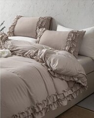 Ruffle Decor voodipesukomplekt (229x229 cm), 3 osa цена и информация | Постельное белье | kaup24.ee