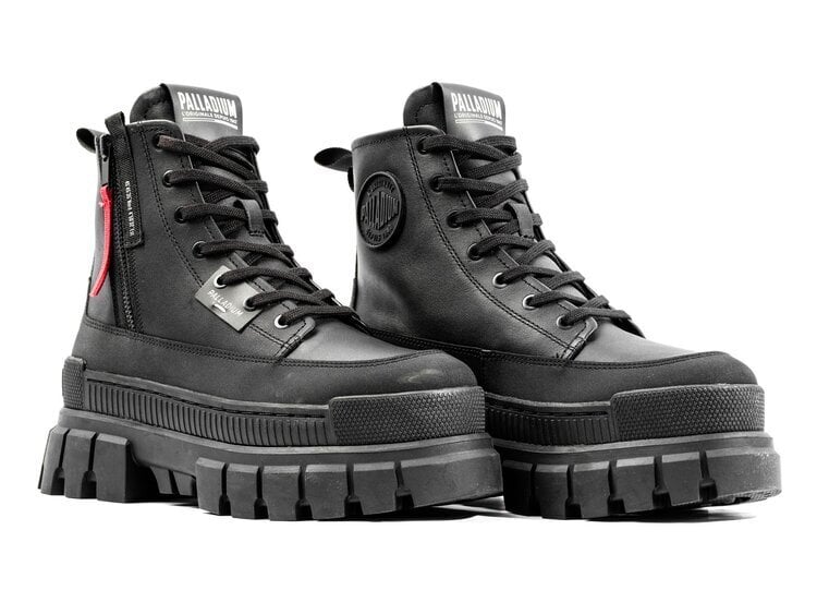 Palladium naiste saapad Revolt Boot Zip Leather, must hind ja info | Naiste saapad | kaup24.ee