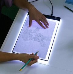 Доска с подсветкой для рисования, черчения цена и информация | Принадлежности для рисования, лепки | kaup24.ee