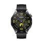 Huawei Watch GT 4 46mm Black Fluoroelastomer 55020BGS hind ja info | Nutikellad (smartwatch) | kaup24.ee