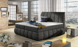 Кровать  Vincenzo, 180х200 см, серого цвета цена и информация | Кровати | kaup24.ee
