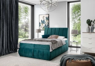 Кровать Vincenzo, 140x200 см, зеленая цена и информация | Кровати | kaup24.ee