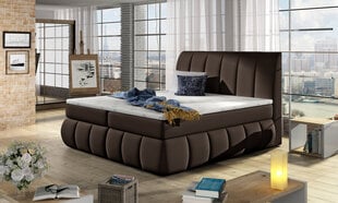 Кровать  Vincenzo, 160х200 см, коричневая цена и информация | Кровати | kaup24.ee