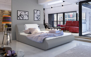 Кровать  Flavio, 180x200 см, серый/белый цвет цена и информация | Кровати | kaup24.ee