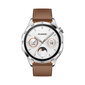 Huawei Watch GT 4 46mm Brown Leather 55020BGW цена и информация | Nutikellad (smartwatch) | kaup24.ee