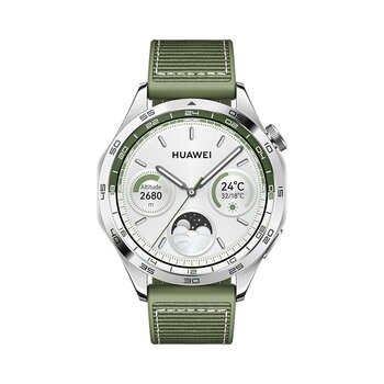 Huawei Watch GT 4 46mm Green Woven 55020BGV hind ja info | Nutikellad (smartwatch) | kaup24.ee