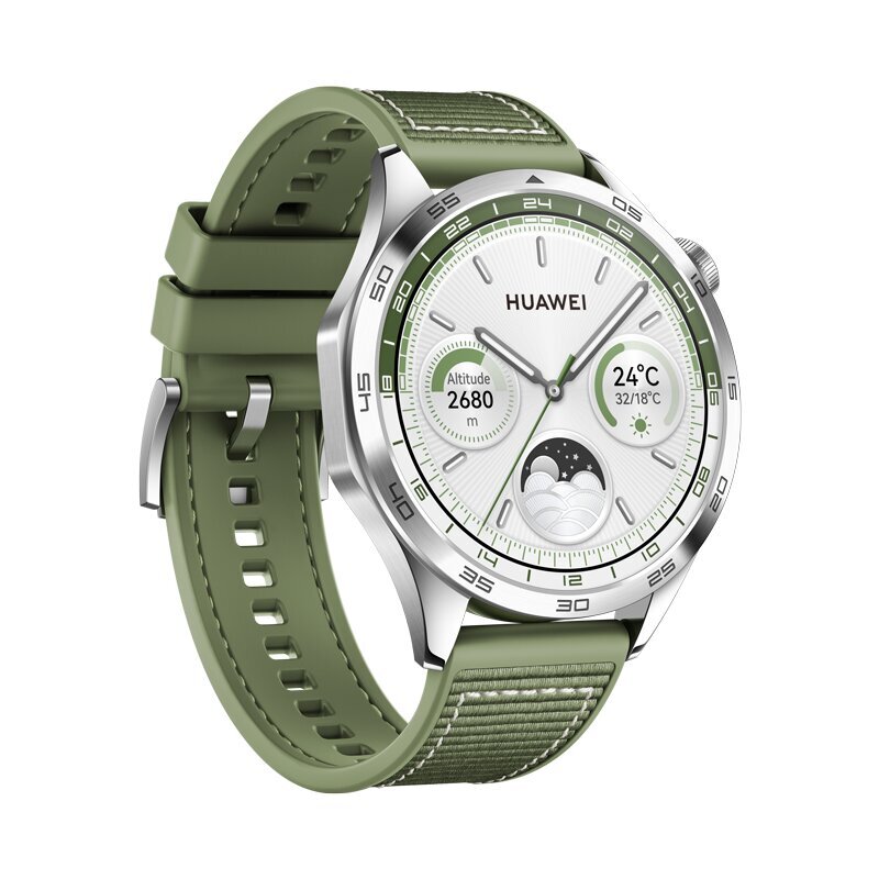 Huawei Watch GT 4 Green Woven hind ja info | Nutikellad (smartwatch) | kaup24.ee