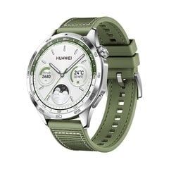 Huawei Watch GT 4 46 мм, серебристый/зеленый цена и информация | Huawei Мобильные телефоны, Фото и Видео | kaup24.ee