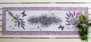 Linik Violet Lavender, 45 x 138 цена и информация | Скатерти, салфетки | kaup24.ee
