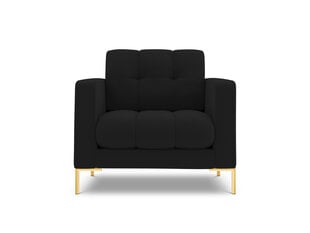 Кресло Bali, 87x92x75 см, черный/золотой цвет цена и информация | Кресла в гостиную | kaup24.ee
