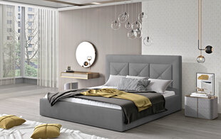 Кровать  Cloe, 140х200 см, серый цвет цена и информация | Кровати | kaup24.ee