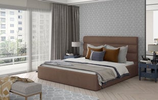 Кровать  Caramel, 180х200 см, коричневого цвета цена и информация | Кровати | kaup24.ee