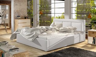 Кровать Belluno, 200x200 см, белый цвет цена и информация | Кровати | kaup24.ee