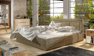 Кровать Belluno, 200х200 см, бежевый цвет цена и информация | Кровати | kaup24.ee