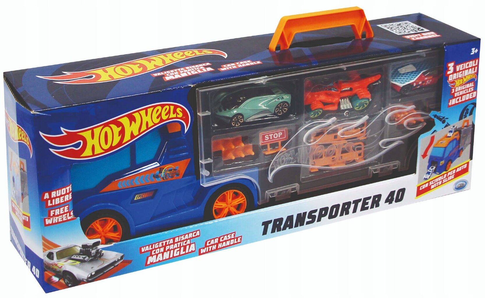 Hot Wheels Truck Transporter + 3 autot ja teetarvikud hind ja info | Poiste mänguasjad | kaup24.ee