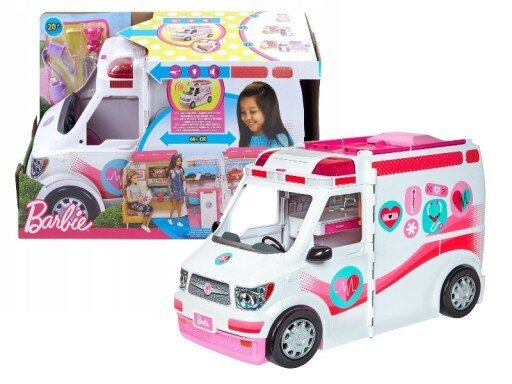 Kiirabi Barbie mobiilne kliinik FRM19 цена и информация | Tüdrukute mänguasjad | kaup24.ee