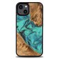 Bewood Unique Turquoise Wood and Resin цена и информация | Telefoni kaaned, ümbrised | kaup24.ee