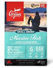 Orijen Small Breed для собак мелких пород с лососем и сельдью, 1,8 кг цена и информация | Сухой корм для собак | kaup24.ee